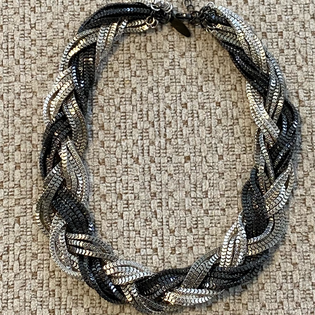 Braided Statement Necklace